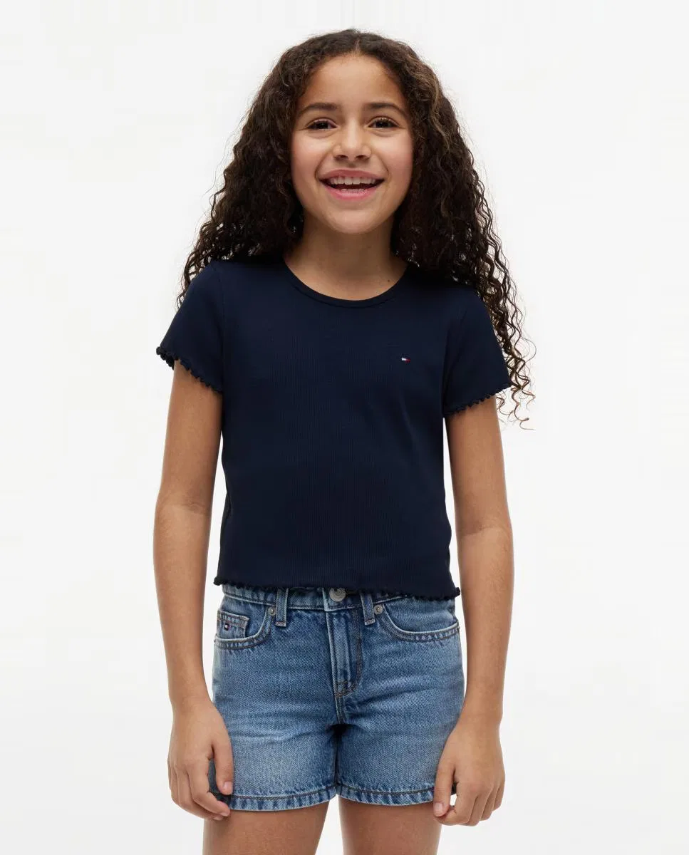 Детская футболка, Canalé Ondulado, Tommy Hilfiger, желтый