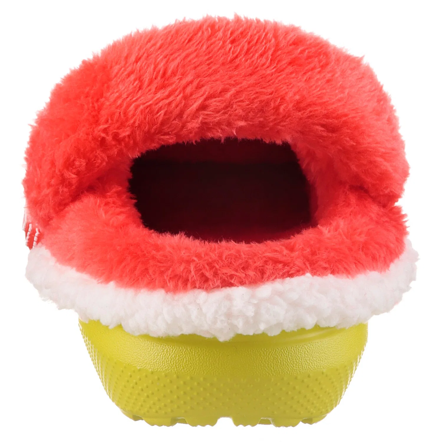 Детские сабо с подкладкой The Grinch Classic Lined Clog Crocs, Red Green — фото 2