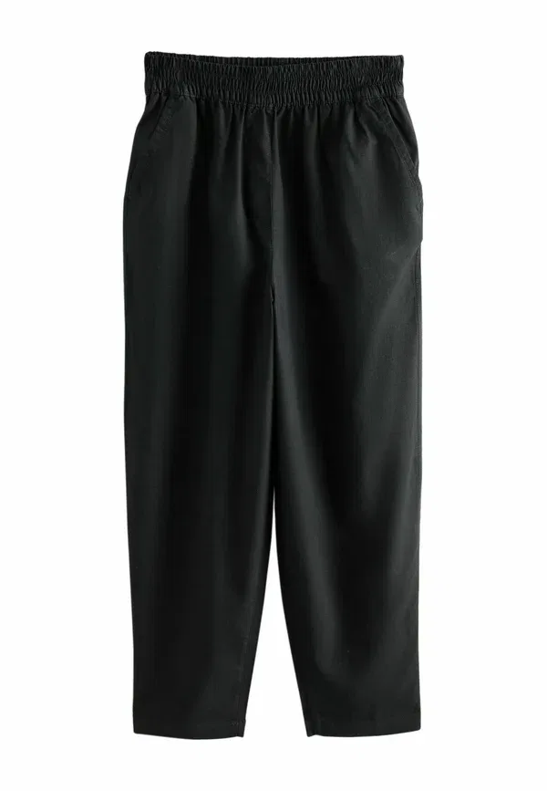 Брюки из льна и вискозы Trousers Next, черный