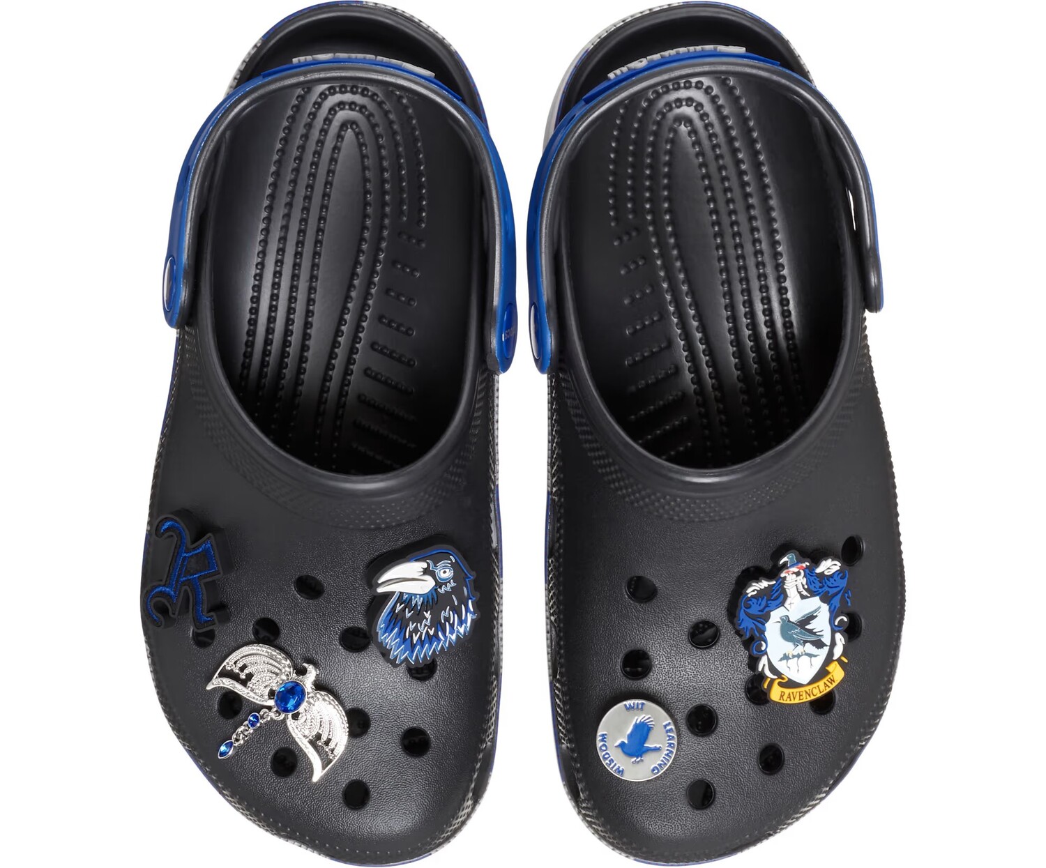 Сабо Crocs Harry Potter, Ravenclaw, черный/синий — фото 2
