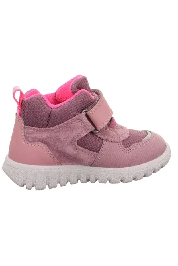 Детские кеды для мальчиков с детским принтом Superfit, Lila/Pink — фото 4