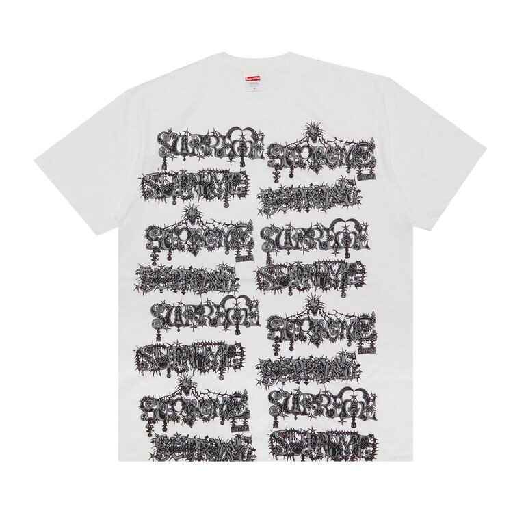 

Футболка Supreme Wombat Tee 'White', белый