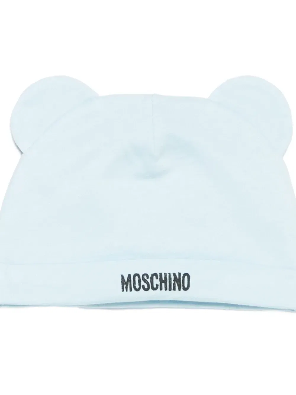Комплект для новорожденных с принтом-логотипом Moschino Kids, синий — фото 2