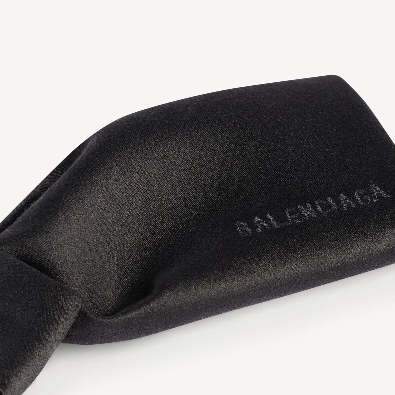 Женский бантик для волос Toque черного цвета BALENCIAGA, черный — фото 3