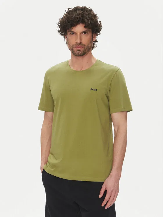 Футболка Mix & Match regular fit Mix Match Boss, зеленый