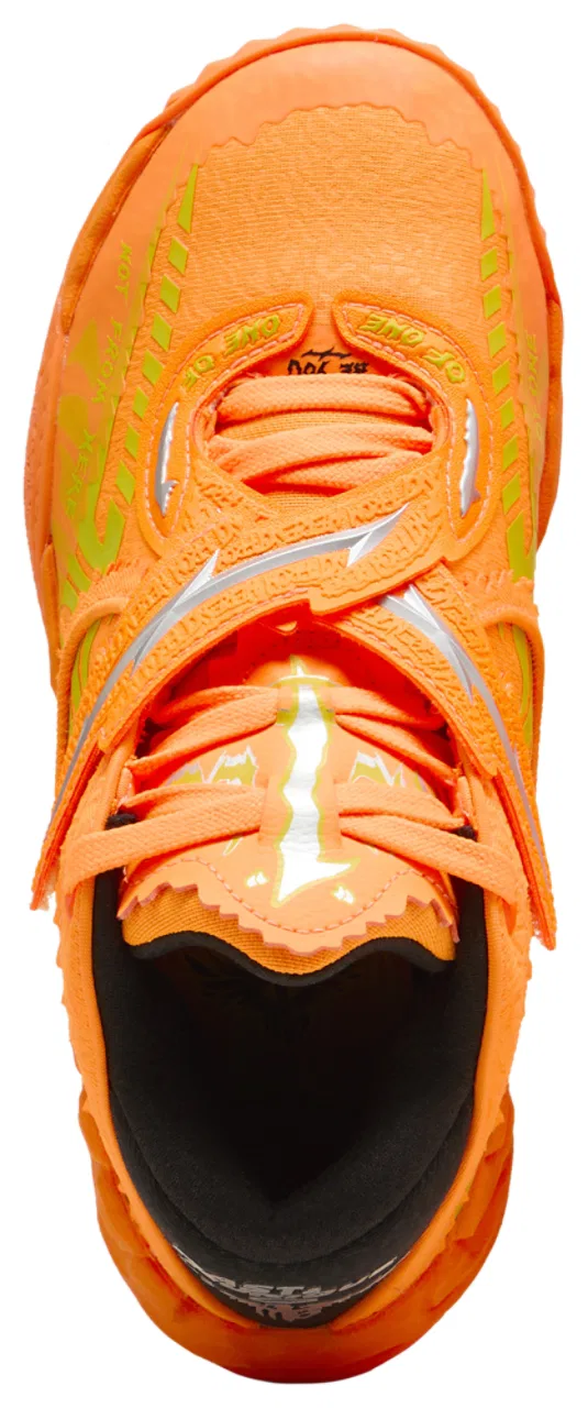 Кроссовки для мальчиков MB.05 Fast & Furious PUMA, цвет Lux Lime/Heat Fire/Black — фото 4