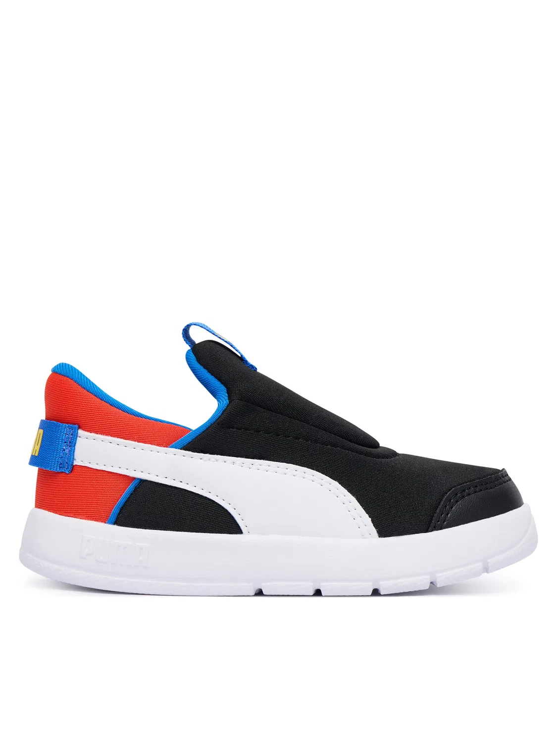 Кроссовки для мальчика Courtflex Sliptech Inf Puma, черный