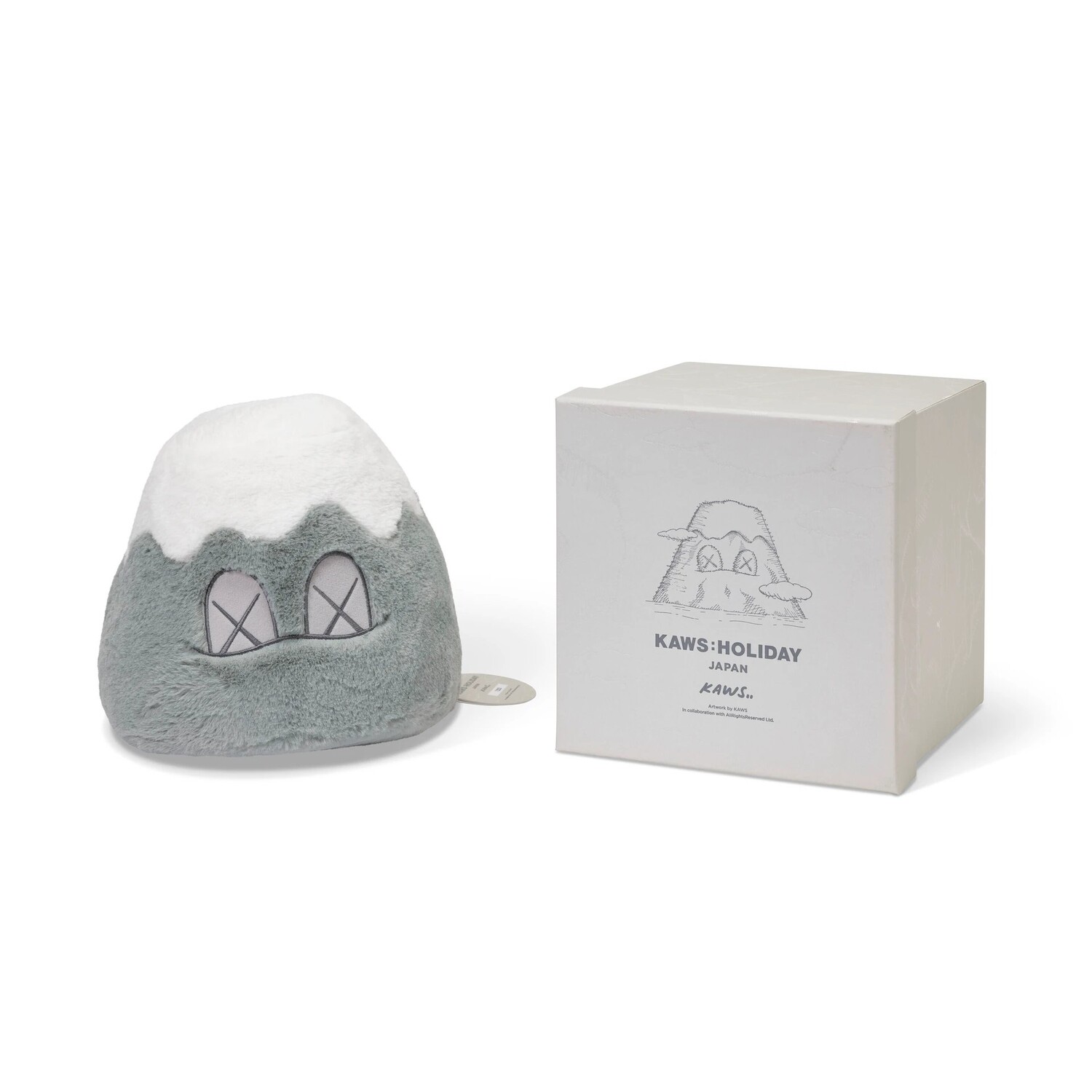 

Плюшевая фигурка Kaws Holiday Japan Mount Fuji, серый