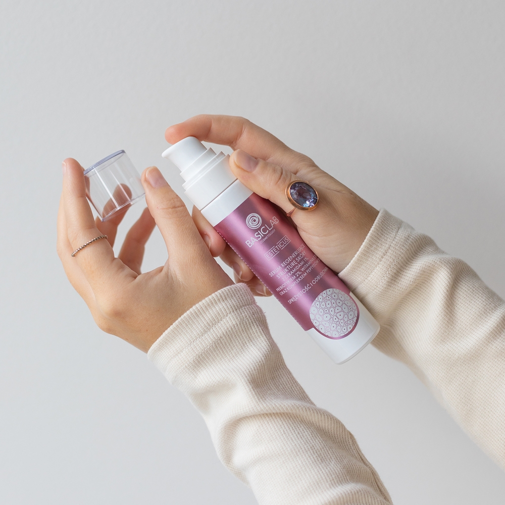 Регенерирующая сыворотка для кожи Cosmetology Esteticus с церамидами Basiclab, 50 мл — фото 2