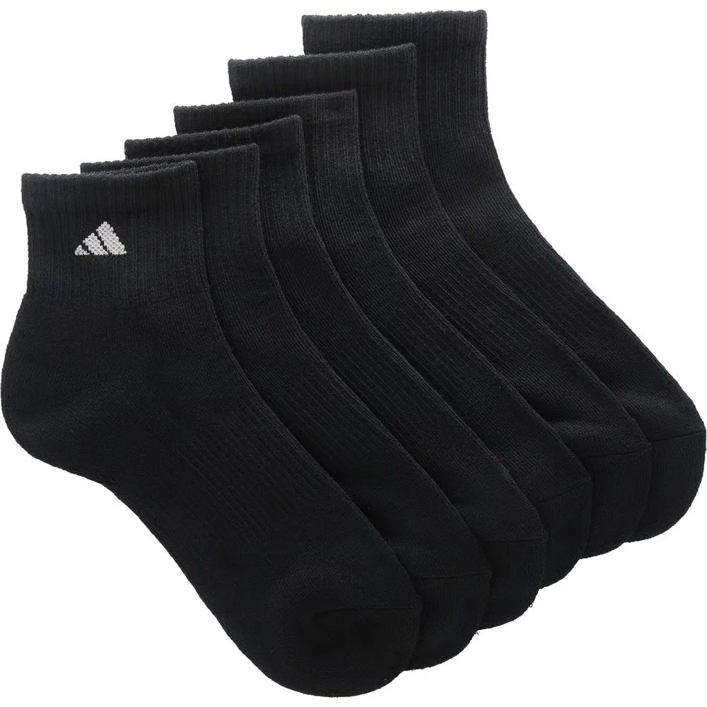 Спортивные носки 6 пар средней длины до щиколотки Adidas, Black