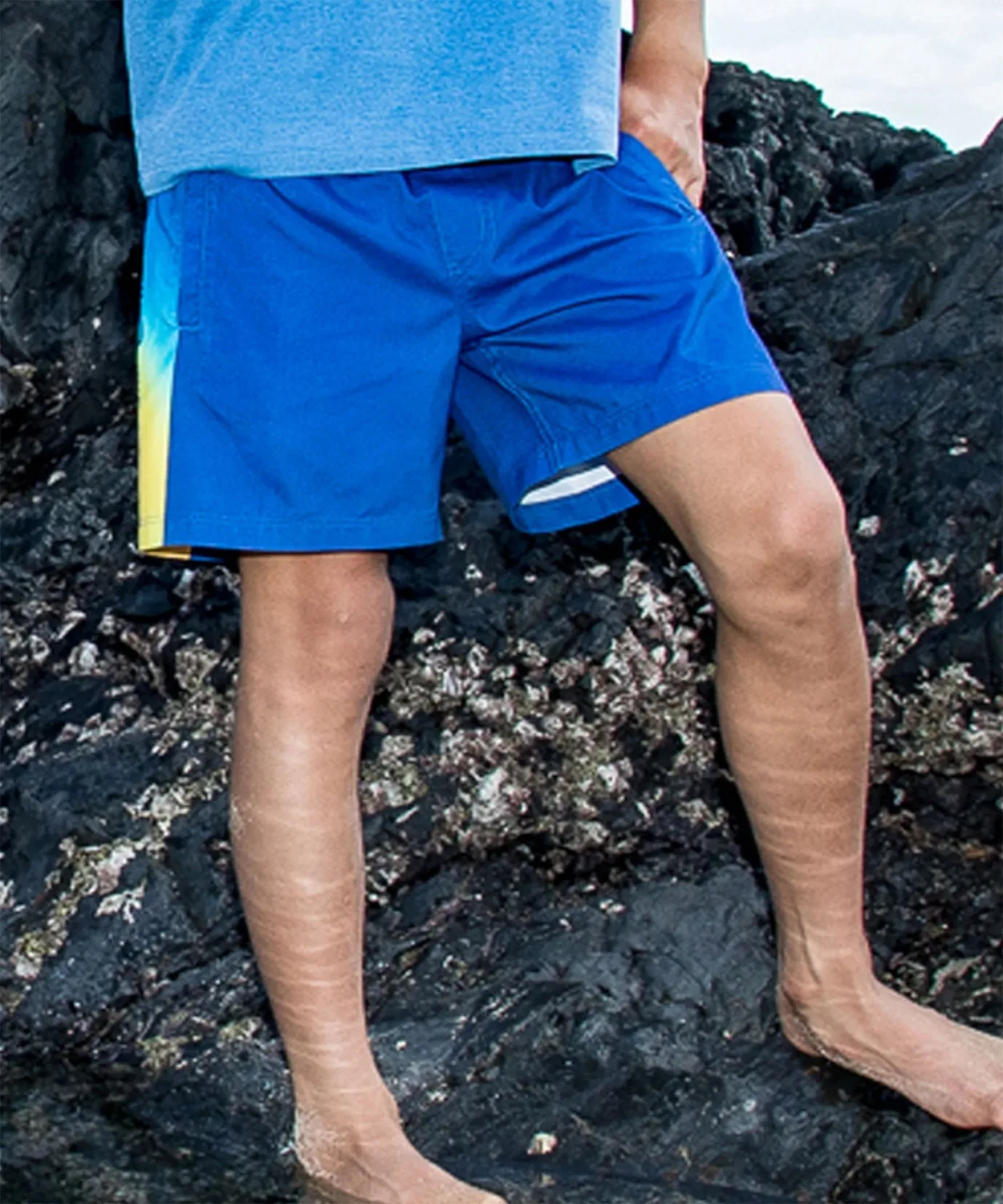 Детские шорты для плавания с принтом Everyday Holmes Voll Quiksilver, Blue
