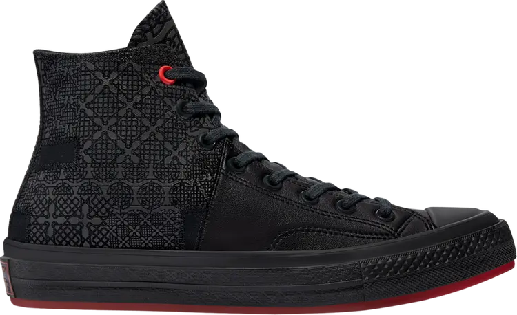 

Кроссовки Converse Chuck 70 High Chinese New Year - Black Patchwork, черный