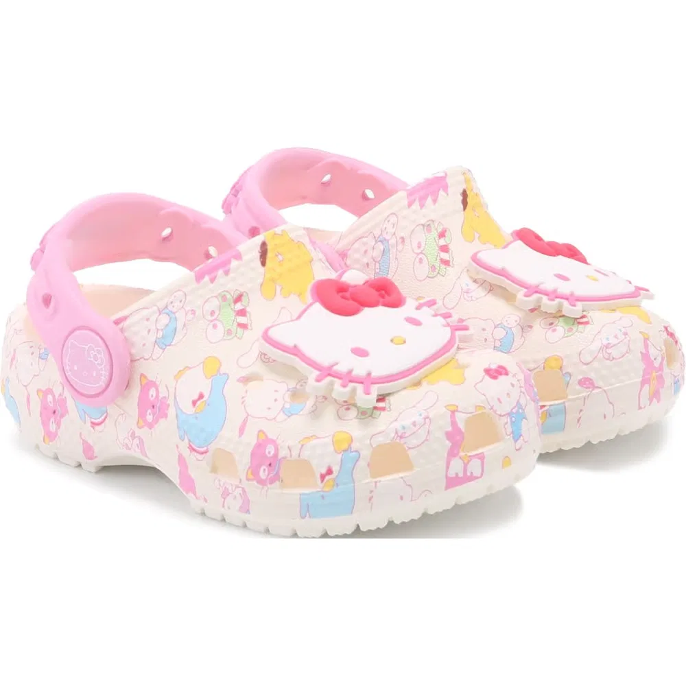 Детские классические сабо Hello Kitty для малышей Crocs, Pastel Hello Kitty