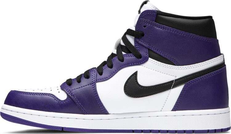 Кроссовки Air Jordan 1 Retro High OG Court Purple 2.0, фиолетовый — фото 3