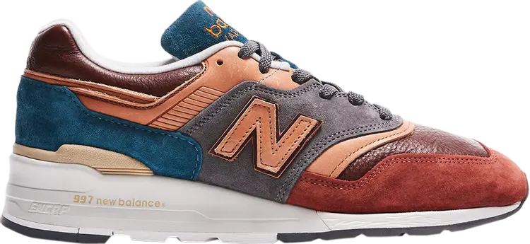 Кроссовки New Balance Todd Snyder x 997 'Hudson Train Station', многоцветный — фото 2