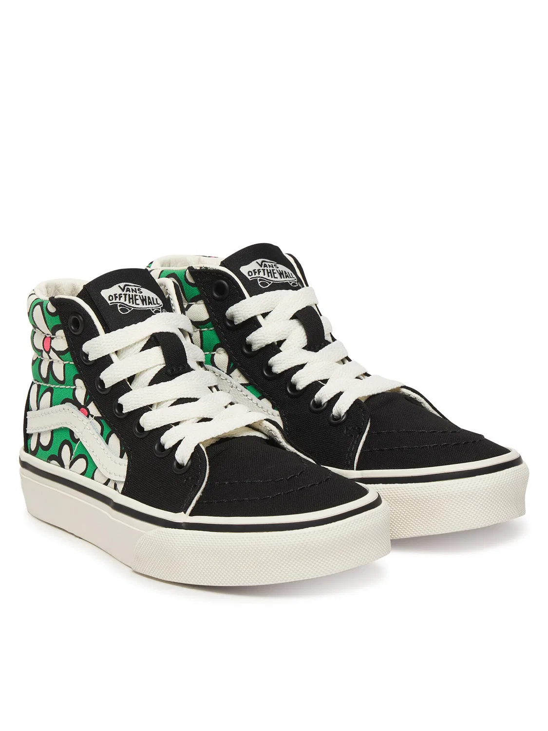 Кроссовки для девочки Vans, зеленый — фото 2