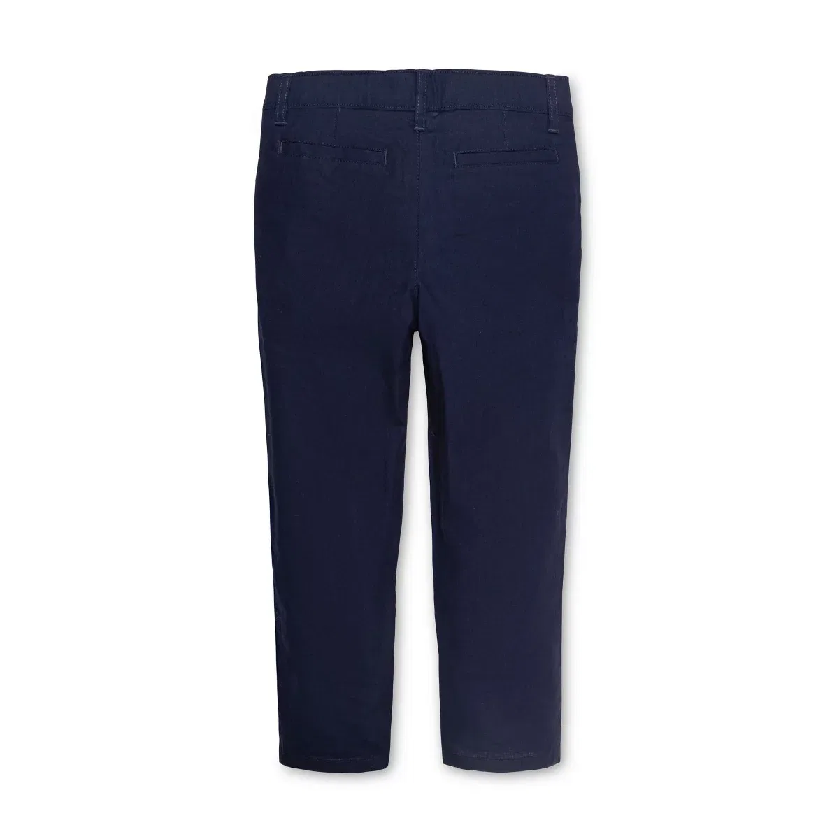 Детские брюки для мальчиков из льна с хлопком Linen Suit Pant Hope & Henry, Navy Linen — фото 4