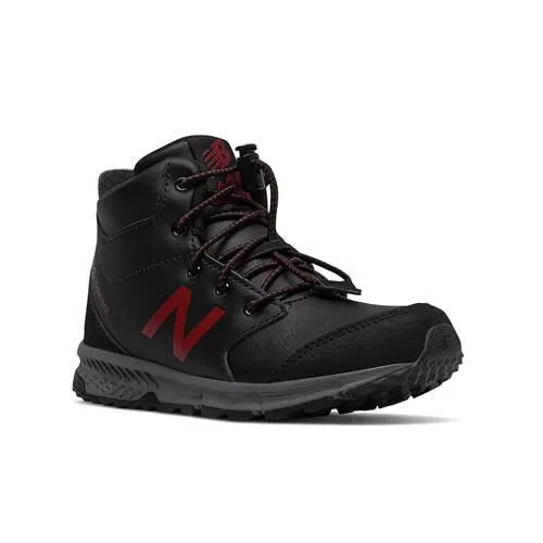 Детские зимние ботинки с утеплением New Balance, Schwarz — фото 4