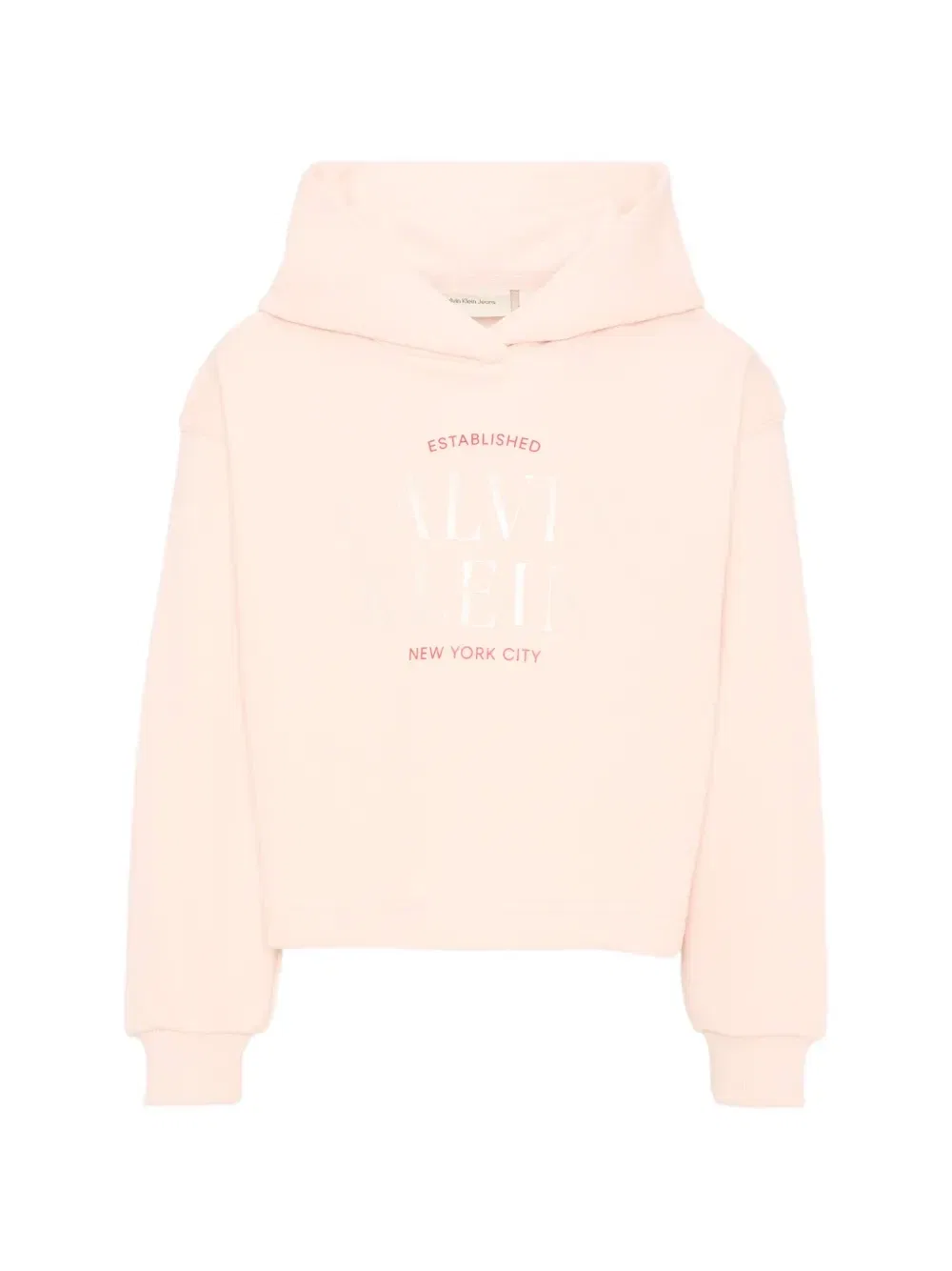 Толстовка с логотипом Calvin Klein Kids, розовый