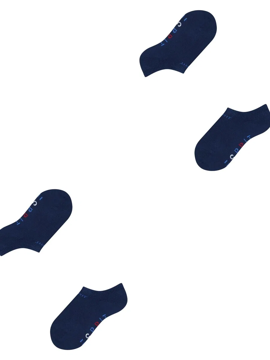Носки ESPRIT 'Foot Logo 2-Pack' темно-синего цвета — фото 2