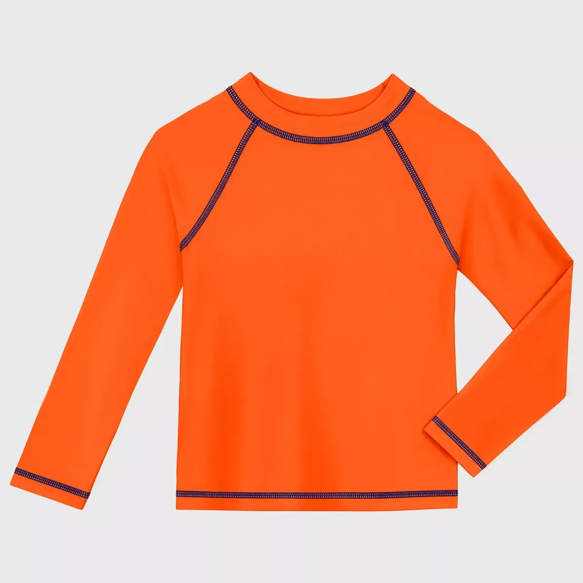 Детское рашгард для мальчиков с длинным рукавом City Threads, Orange — фото 2
