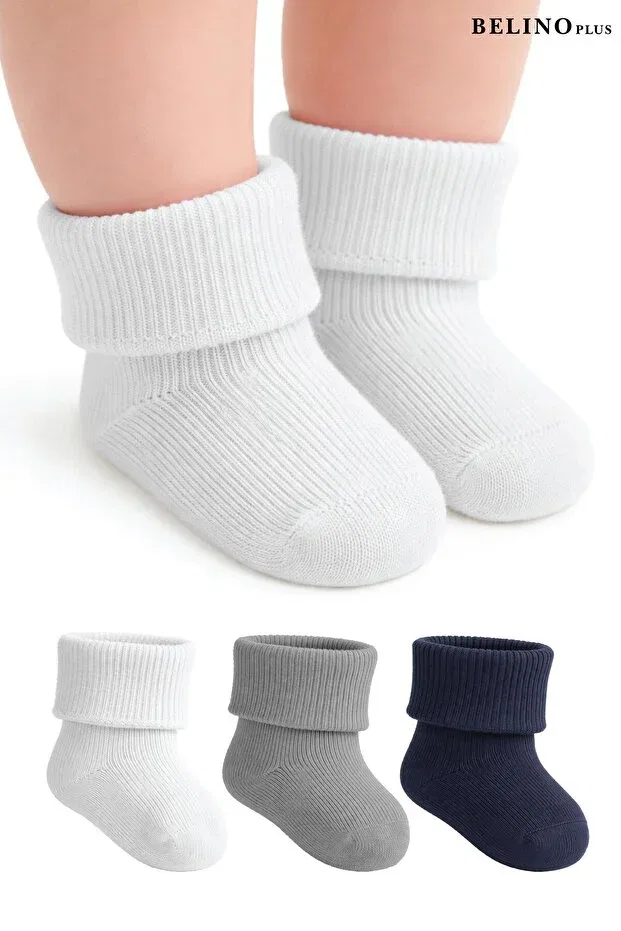 Детские носки для мальчиков хлопковые набор 6 пар Belyy, Multicolored