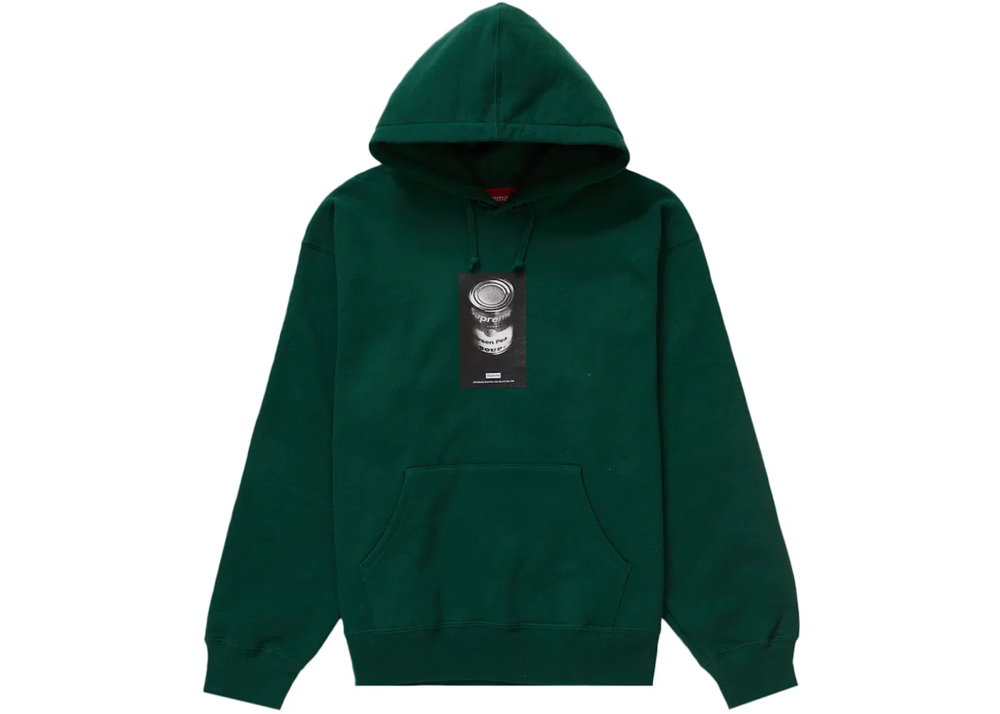 Мужская худи с принтом Supreme Sweatshirt, Dark Green