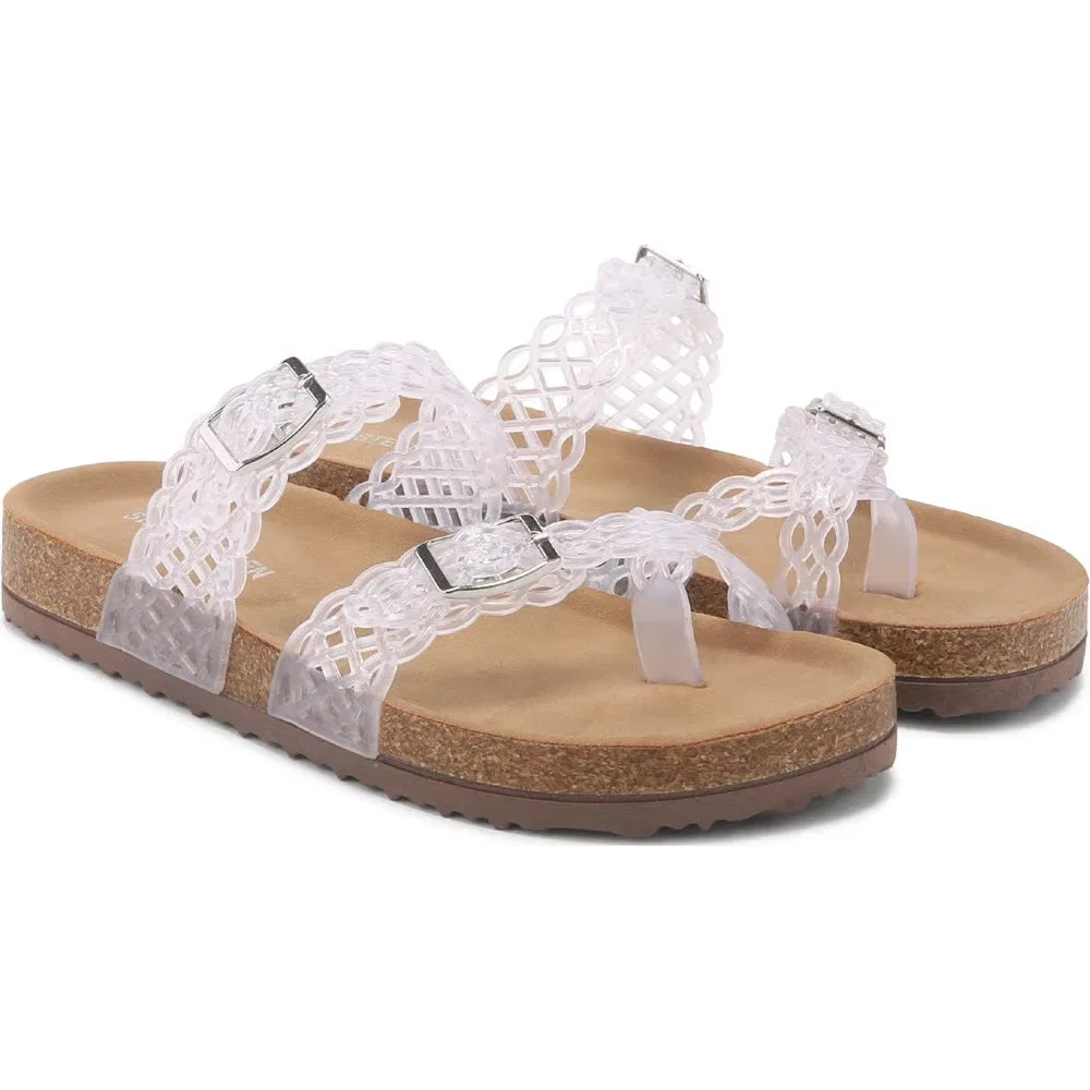 Детские сандалии Steve Madden, Clear Glitter