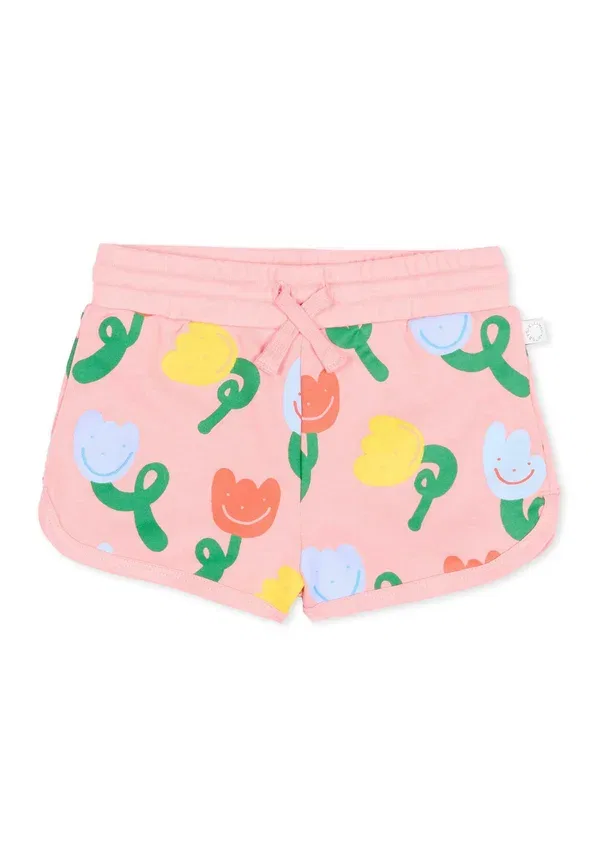 Шорты хлопковые Stella Mccartney Kids, Pink, розовый