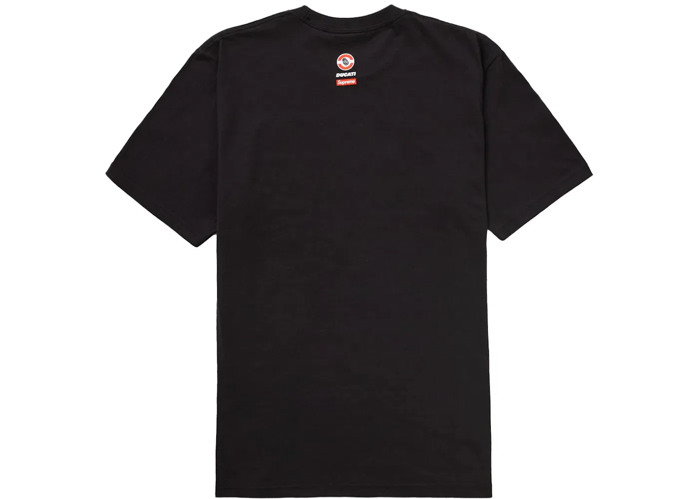 Мужская футболка с принтом Supreme Ducati Bike Tee, Black — фото 2