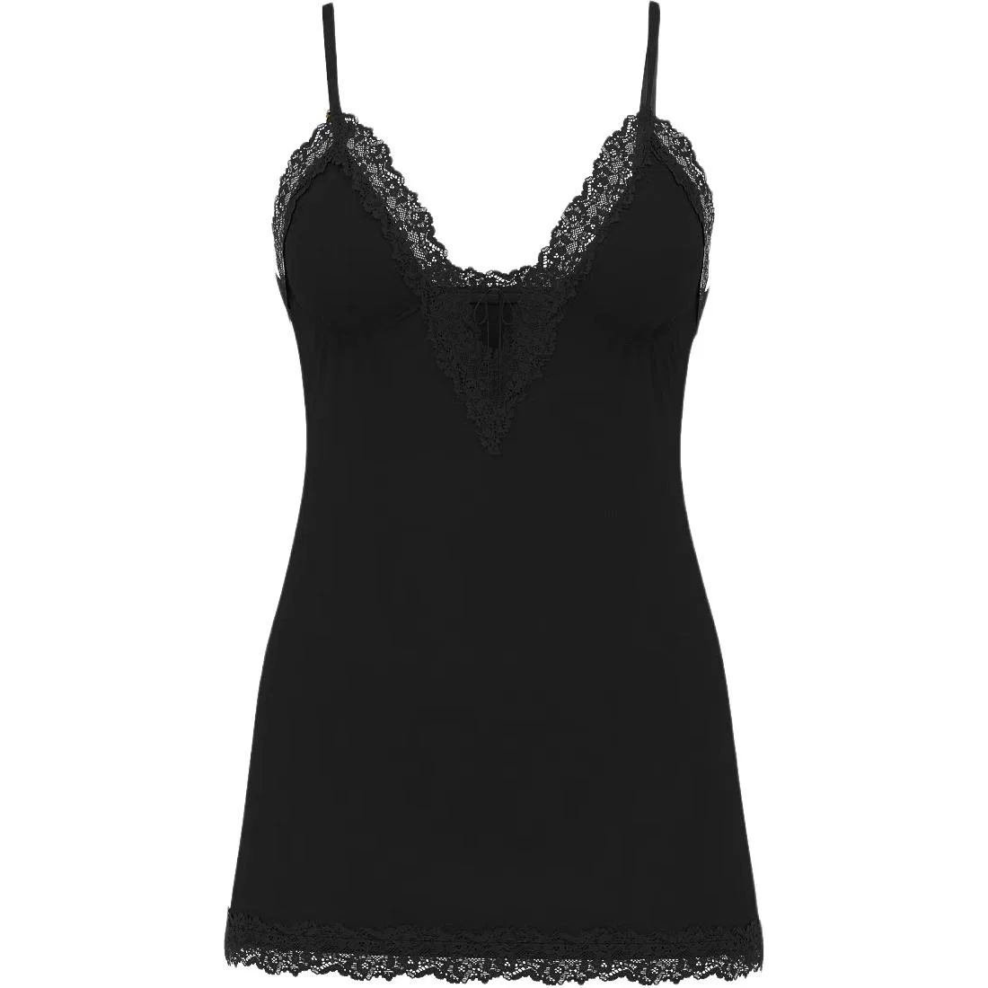 Женская ночная рубашка дышащая Victoria's Secret, Black
