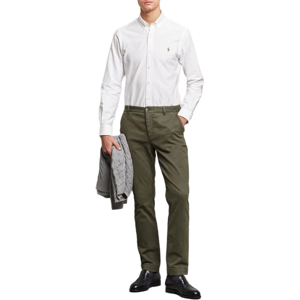 Мужская рубашка с длинным рукавом Polo Ralph Lauren, Regular Sleeve Length 45 — фото 2