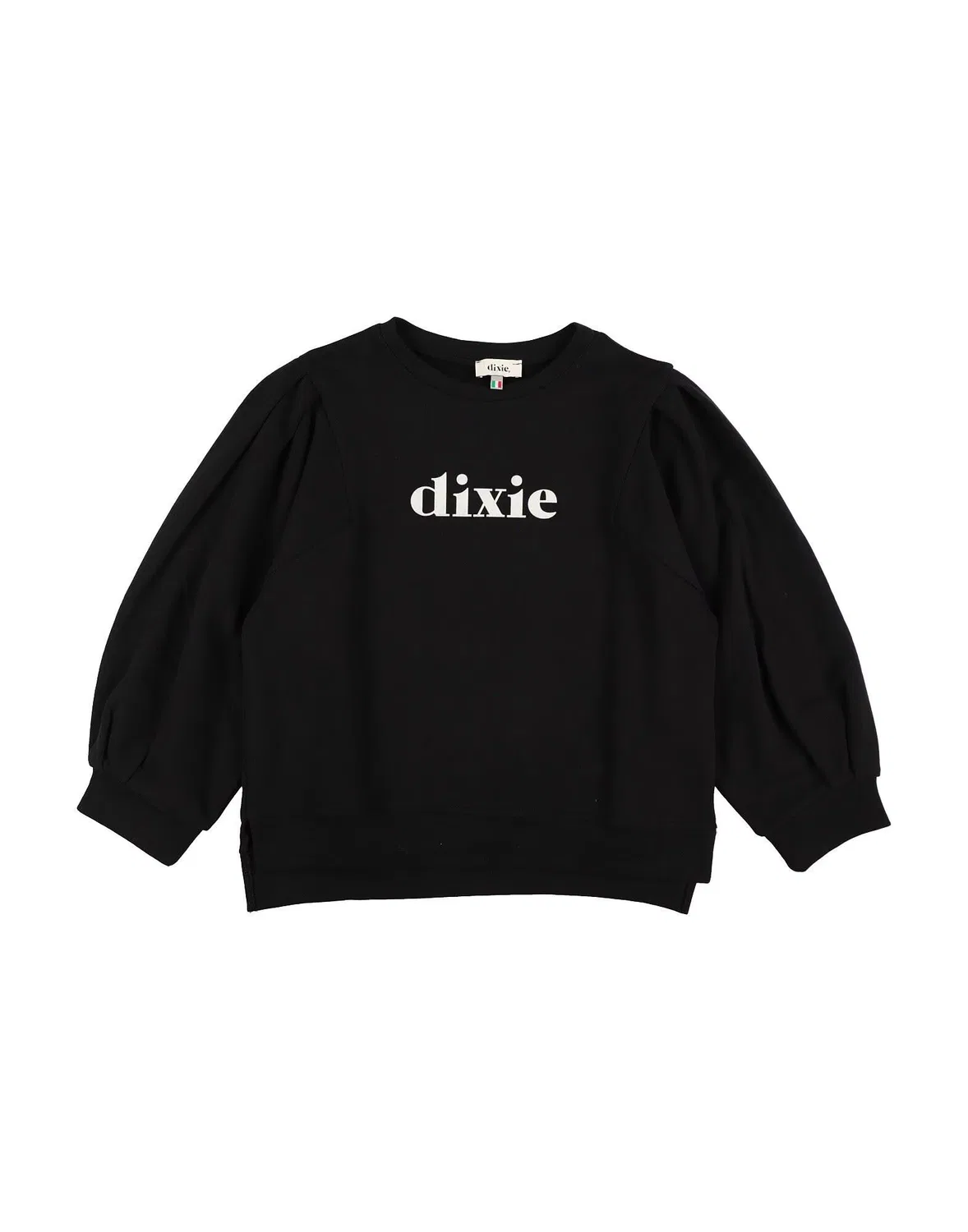 Детская толстовка из французского терри с принтом Dixie, черный