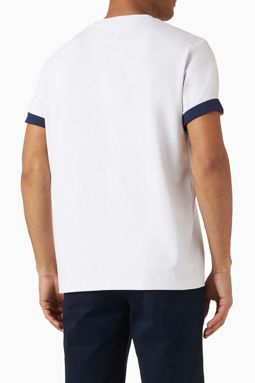 Футболка с коротким рукавом из смесового хлопка Tommy Hilfiger — фото 3
