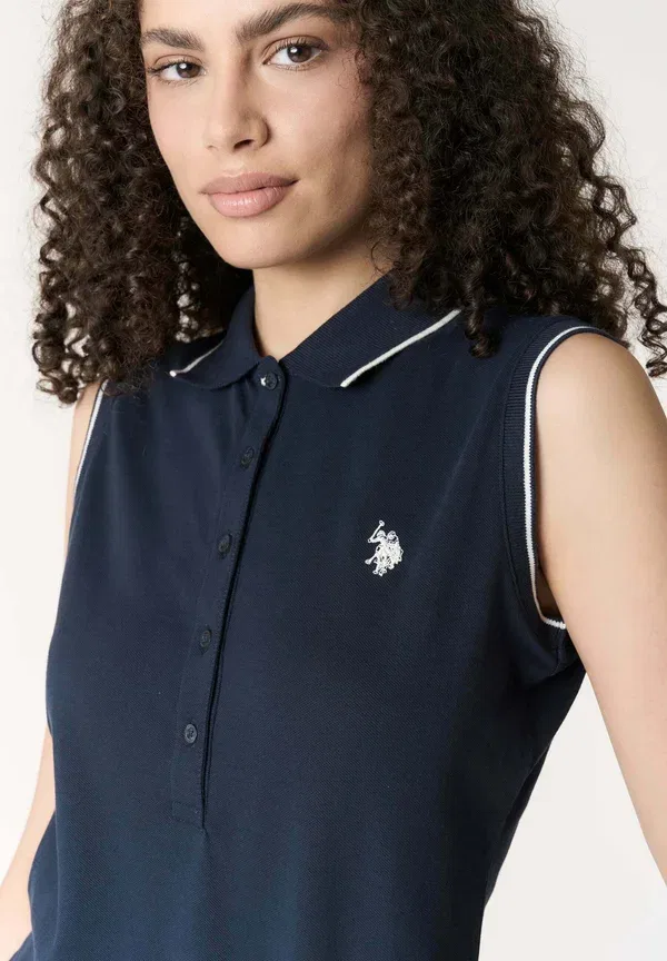 Поло дышащая Polo shirt U.S. Polo Assn., Blu, синий — фото 4