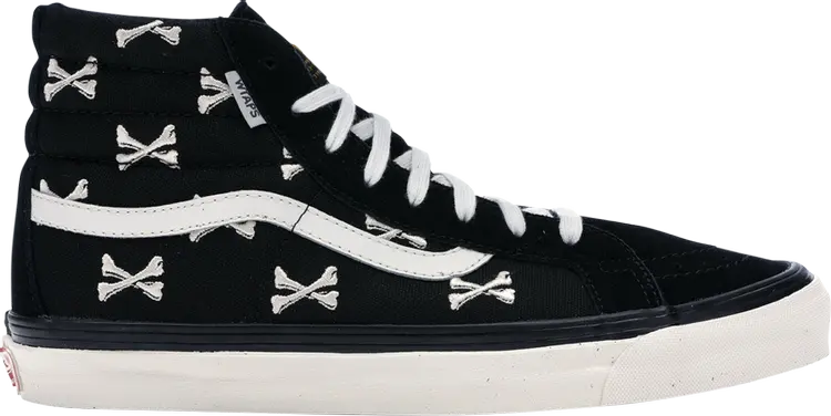 

Кеды Vans WTAPS x OG Sk8-Hi LX Bones, черный