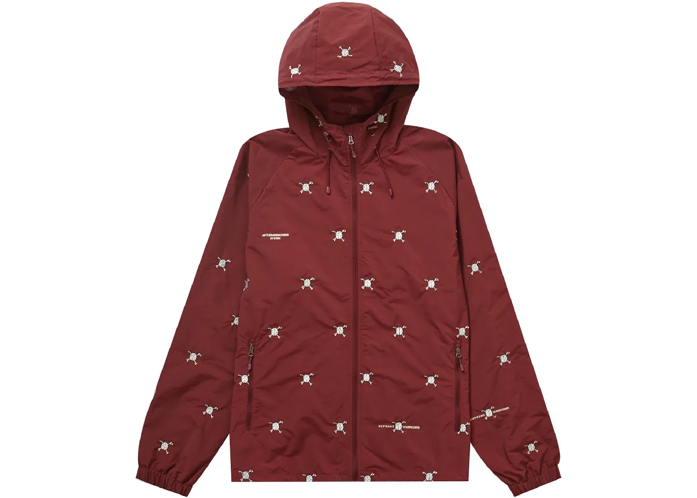 Мужская куртка с принтом Jacket Supreme, Burgundy