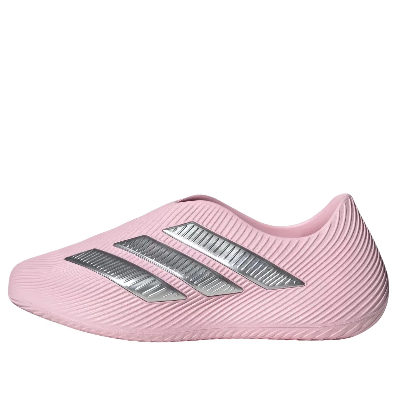 Детские шлепанцы с открытым носком Purechill Clear Pink Matte Silver Adidas, розовый