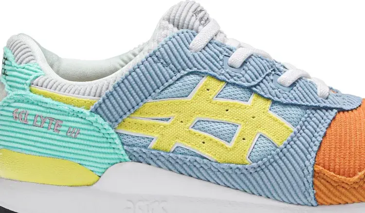 Кроссовки sean wotherspoon x atmos x gel lyte 3 ps 'corduroy' Asics, многоцветный — фото 3