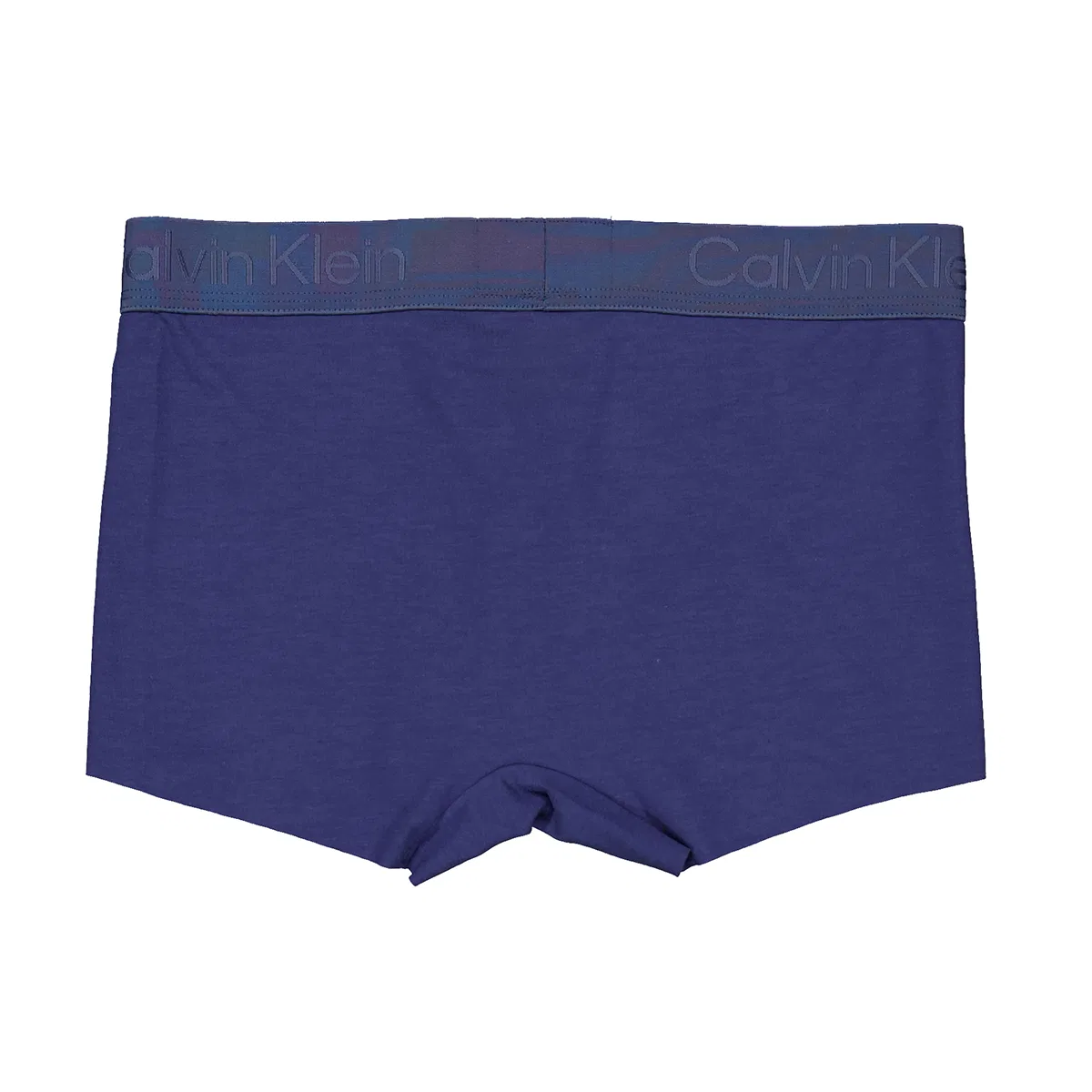 Трусы Calvin Klein Blue Indigo Cotton-Blend Trunks, Blue Indigo — фото 2