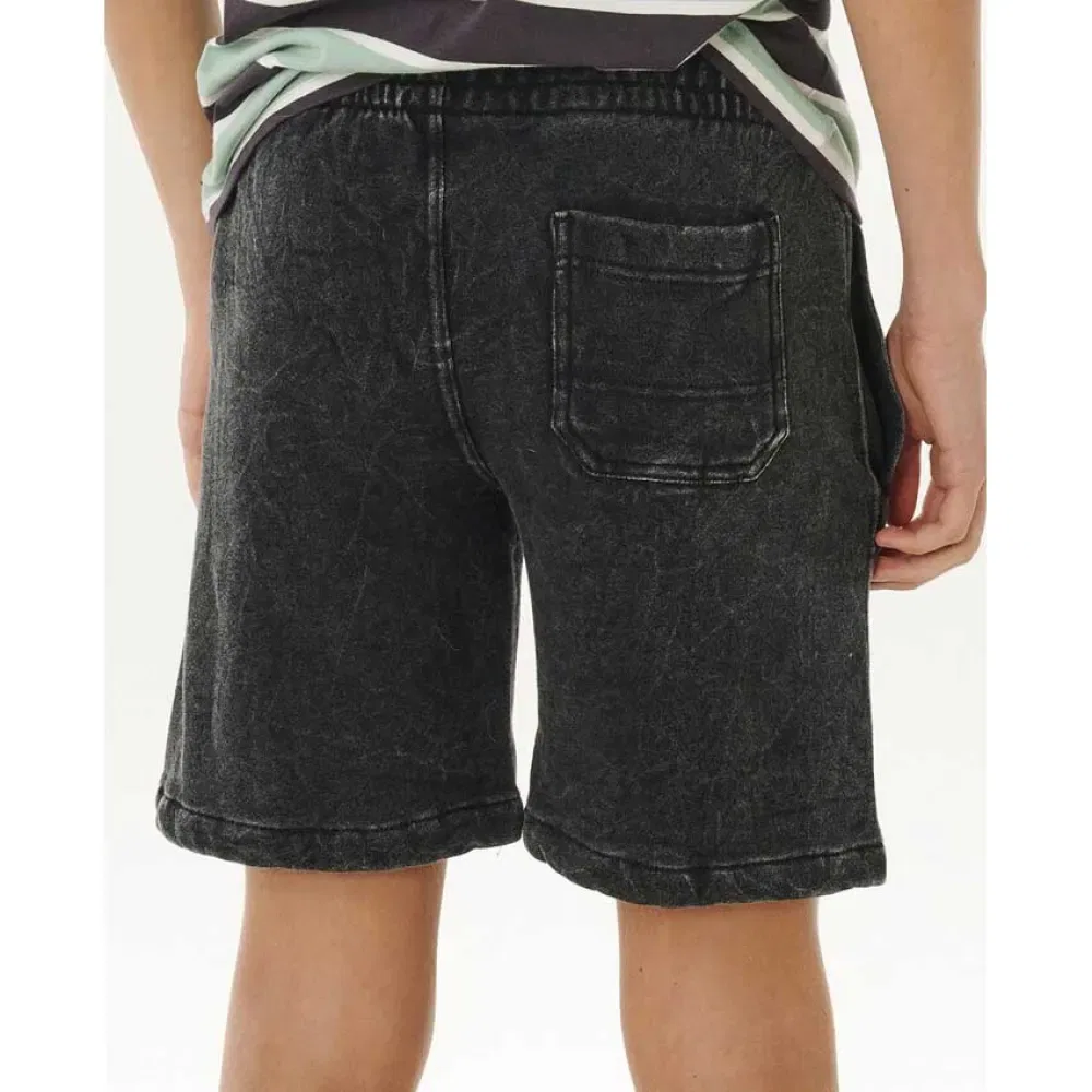 Детские шорты с принтом Epic Knit Rip curl, Black — фото 4