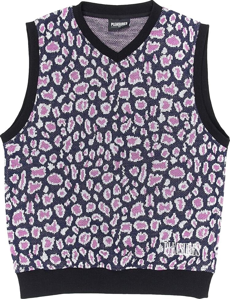

Свитер Pleasures Survival Sweater Vest 'Navy', синий