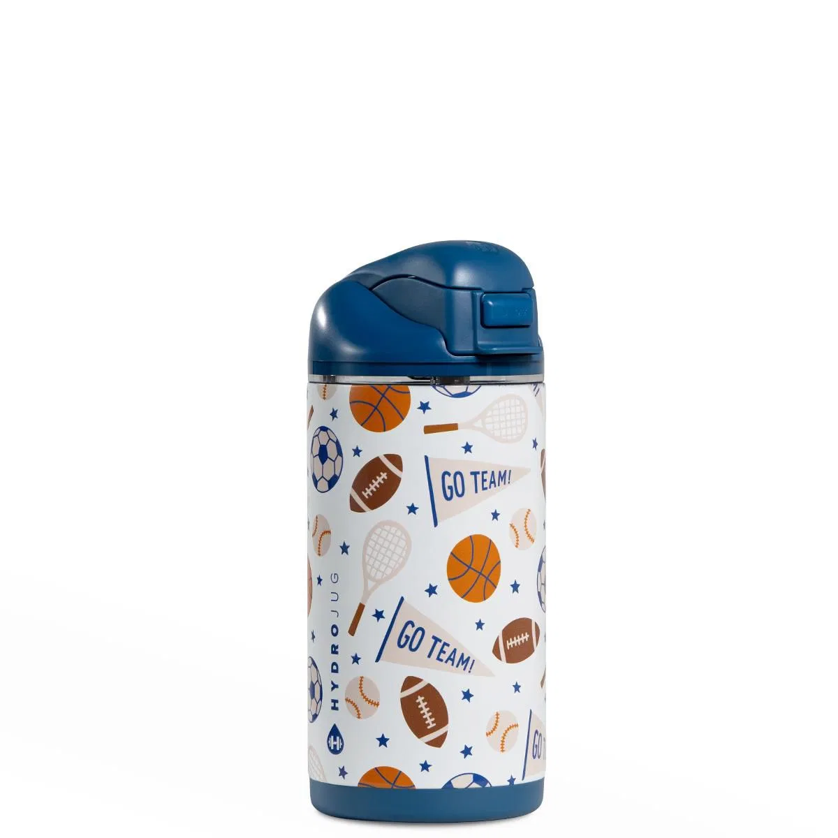 Детская бутылка для воды 0,4 л с трубочкой и поильником Ease2o HydroJug, All Stars