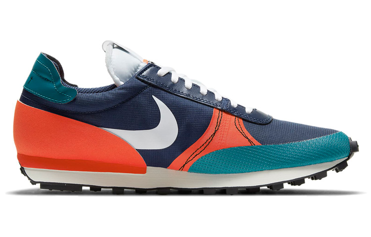 Кроссовки Nike DBreak Type SE Midnight, темно-синий/оранжевый — фото 2
