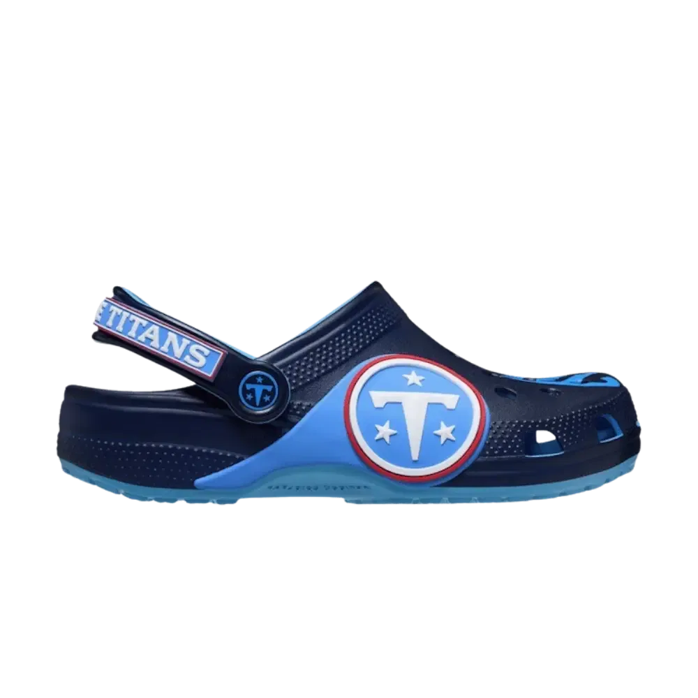 Кроксы с принтом Tennessee Titans Crocs, Blue