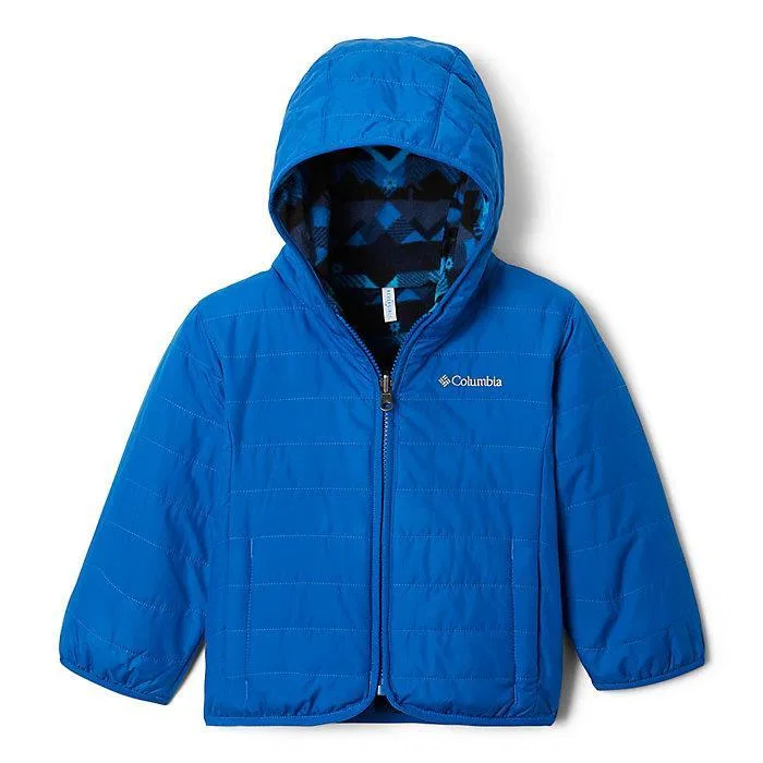 Куртка детская утепленная на флисе Columbia Double Trouble, Bright Indigo — фото 4