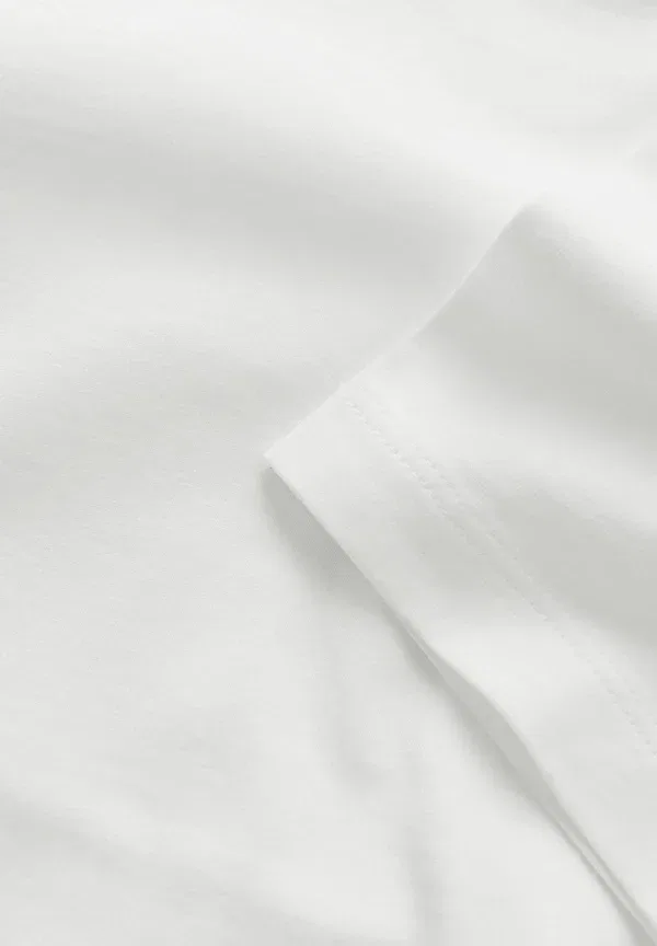 Футболка хлопковая Monochrome 3 pack short sleeve Next белый — фото 4