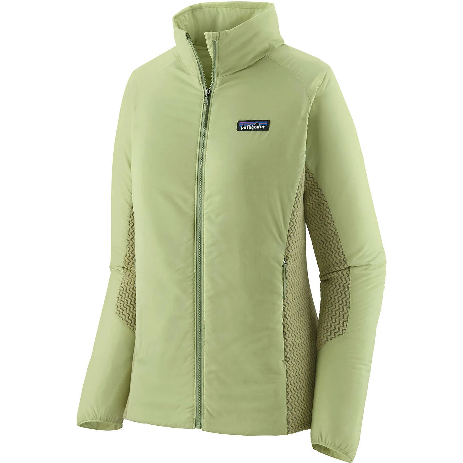 Женская функциональная куртка с утеплителем W Nano-Air Light Hybrid Jacket Patagonia, Grun Schwarz