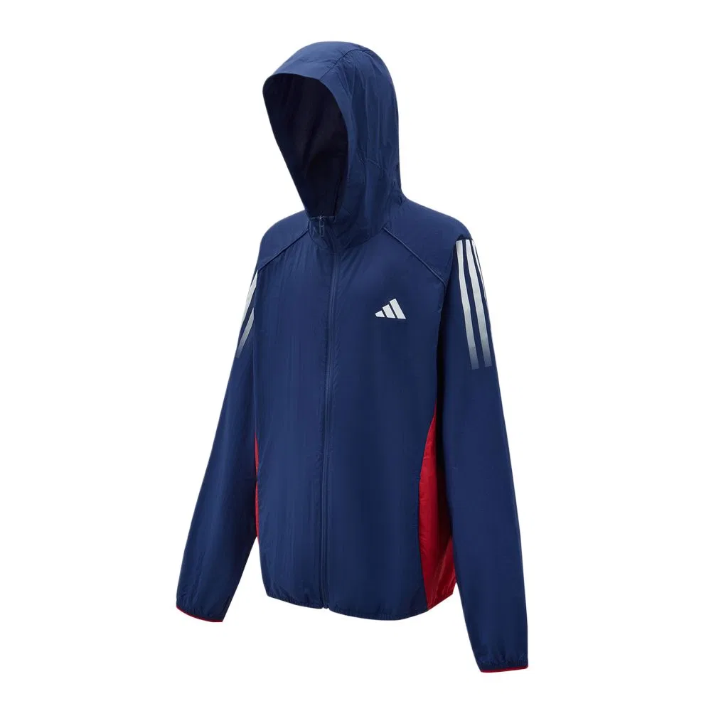 Детская куртка с капюшоном Adidas, Blue — фото 4