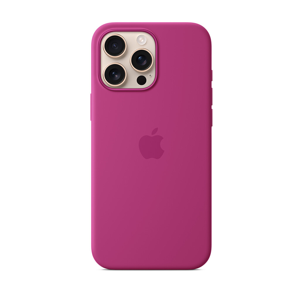 

Чехол для Apple iPhone 16 Pro Max с MagSafe, Fuchsia, Розовый, Чехол для Apple iPhone 16 Pro Max с MagSafe, Fuchsia